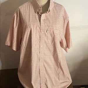 Bob Timberlake colourful small plaid button shirt xl